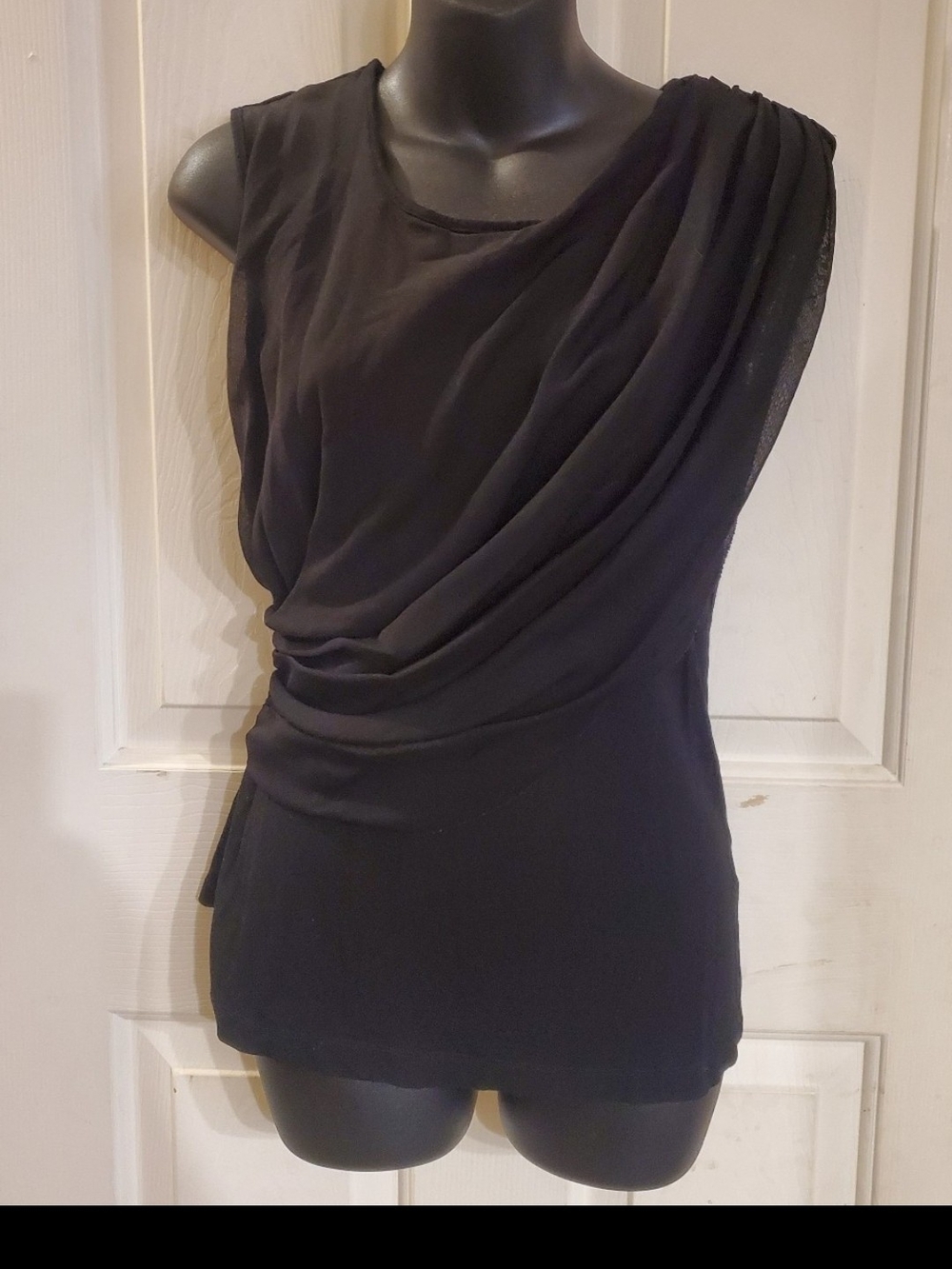 Vince Camuto Black Top with Brand Label